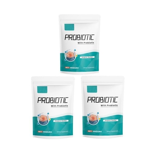 Probiotiques pour la santé digestive des femmes et des hommes,1Pcs Bactéries et levures