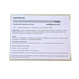 SANPROBI IBS x 2 Packungen: Innovatives Probiotikum für die Gesundheit des Darms - 10 Milliarden CFU Lactiplantibacillus plan