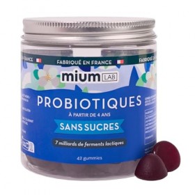 Mium Lab - Probiotiques 5 souches & 7 Milliards dUFC - Renforcement Flore Intestinale, Digestion, Transit régulier - Adultes ...