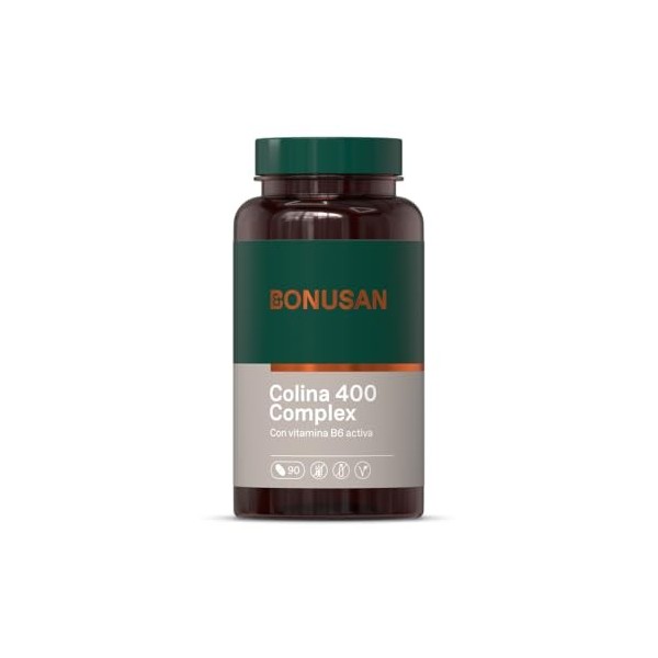 BONUSAN COLINA 400mg.plus 90comp. – préparation en comprimés pour une prise régulière, boîte de 90 comprimés, facile à intégr