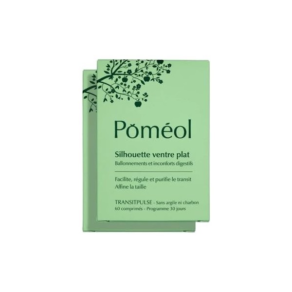 POMÉOL ǀ Complément Alimentaire confort digestif | Ventre plat, Transit, Digestion, Ballonnement, Détox - TransitPulse ǀ 30 j...