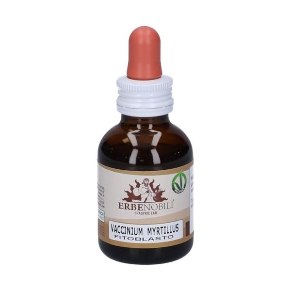 ERBENOBILI ARÁNDANO MIRTILO yema macerado glicerinado – s’intègre facilement dans une routine de tous les jours, produit sp