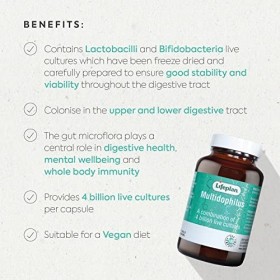 Lifeplan Multidophilus Vegicap 100 Capsules