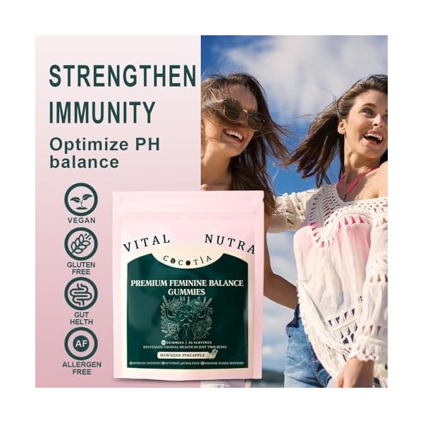 Gummies déquilibre des femmes - Utilisé pour la santé des femmes