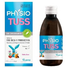 Physiotuss Pediatrico Jarabe 140Ml Bactéries et levures
