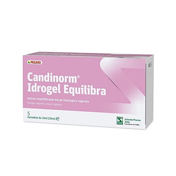 SCHWABE CANDINORM HYDROGEL ÉQUILIBRE 5 MONODOSE 10 ML