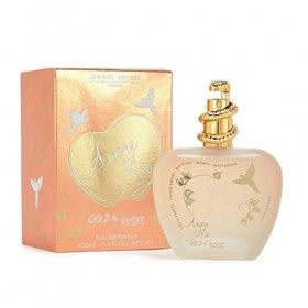 JEANNE ARTHES - Parfum Femme Amore Mio GoldnRoses - Eau de Parfum - Flacon Vaporisateur 100 ml - Fabriqué en France À Grass