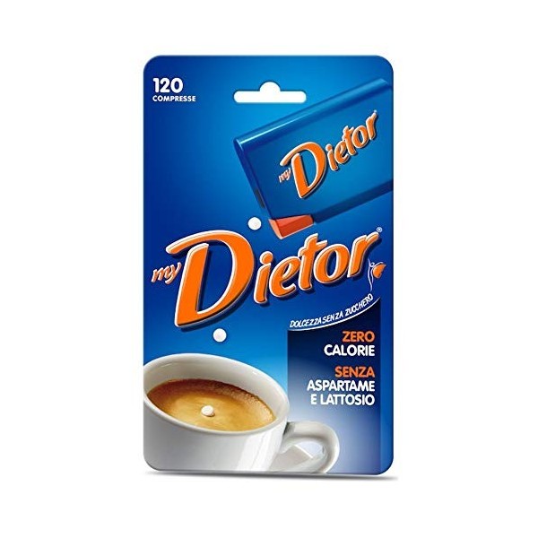 My Dietor Dolcificante Naturale 5 Confezioni da 120 Compresse