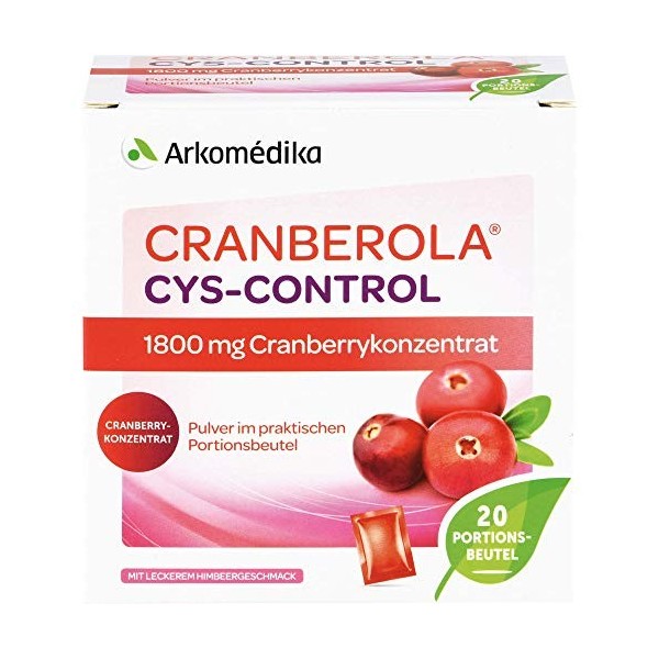 Cranberola Cys-Control Pulver im Portionsbeutel, 20 pc Sachets