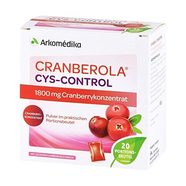 Cranberola Cys-Control Pulver im Portionsbeutel, 20 pc Sachets