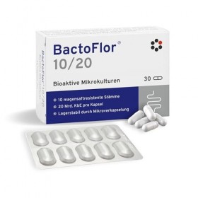 BactoFlor 10/20 aktive Bakterienkulturen Kapseln, 30 pc Capsules