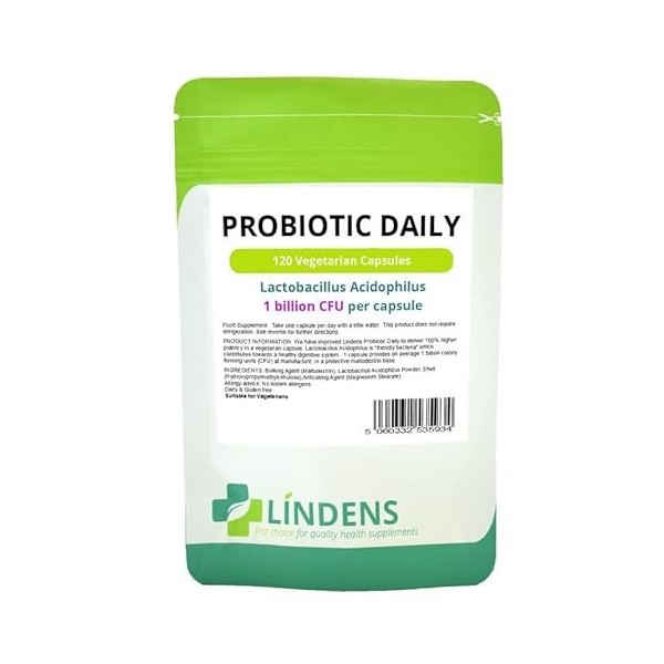 Probiotique Journalière 3-PACQUET 360 comprimés Lactobacillus acidophilus 1 milliard
