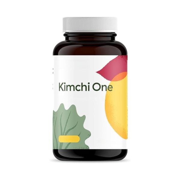 Kimchi No. 1, capsules de poudre de Kimchi, soutient la santé du système intestinal et digestif et a bon goût.