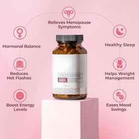 Hormone Harmony - probiotiques féminins, soulagement de la ménopause, rester détendue,1pc Bactéries et levures