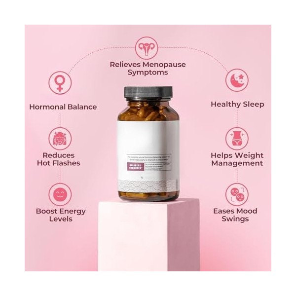 Hormone Harmony - probiotiques féminins, soulagement de la ménopause, rester détendue,1pc Bactéries et levures