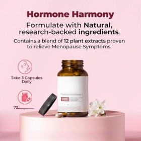 Hormone Harmony - probiotiques féminins, soulagement de la ménopause, rester détendue, Rajeunir,1pc Bactéries et levures