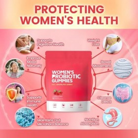 Nouveau - Femmes probiotiques équilibrés, équilibre de pH, facile tous les jours. Consolider tous les avantages en une seule 