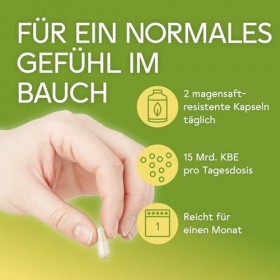 BitterLiebe ® Probio-Kulturen Complexe Capsules avec 15 milliards de bactéries biologiques I Bactéries intestinales pour la f