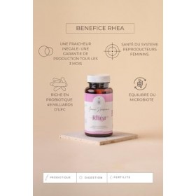 Rhéa - Complément alimentaire pour une flore microbienne équilibrée