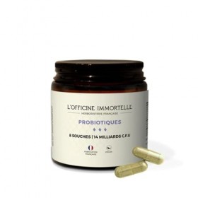 Probiotiques | Qualité Premium | Dosage Fort | 8 Souches | Officine Immortelle