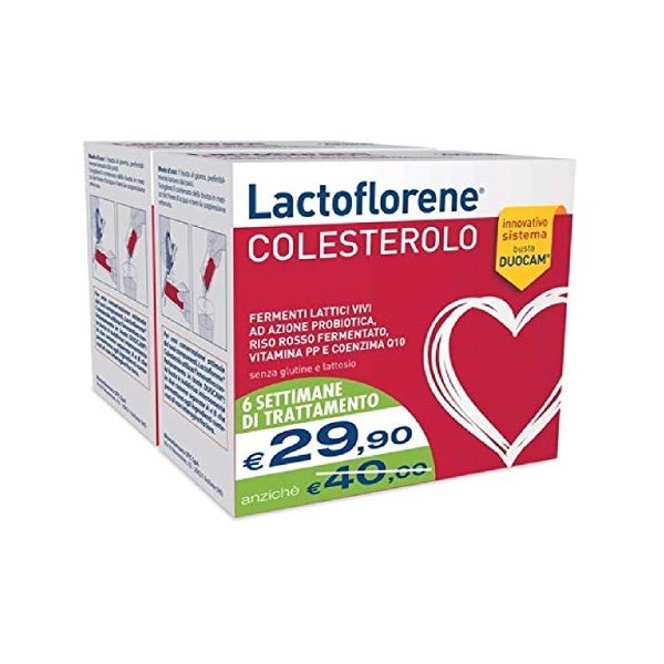 Lactoflorene cholesterol 40 sacs