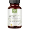 DELVINA Probiotiques Oraux PRO - 90 comprimés à sucer - Contre mauvaise haleine - Haleine fraîche - 5 Souches, Vitamine D3, Z...