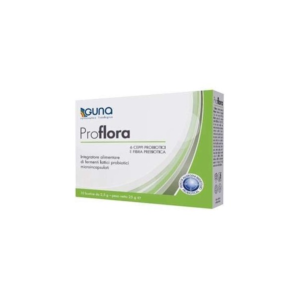 Promo Lot de 2 boîtes Guna PROFLORA 10+10 sachets 