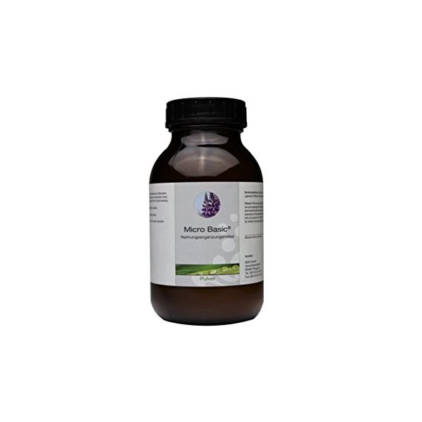Micro Basic - Nourriture pour bactéries intestinales - Prébiotique naturel - 250 g de poudre - De Microflorana