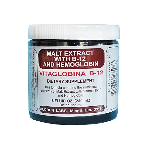 Extracto De Malta Con Hemoglobina Y B-12vitaglobina B-12