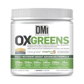 DMI- OXGREENS - 240G - Daily Nutrient Food - Goût : mangue