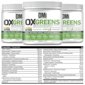 DMI- OXGREENS - 240G - Daily Nutrient Food - Goût : mangue