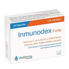 AI IA INMUNODEX Forte 30cap, Standard, Unique