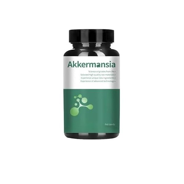 Akkermansia Probiotique pour hommes et femmes soutient la santé digestive et intestinale | Sans OGM, sans gluten Bactéries et...