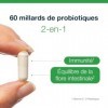 Metagenics UltraFlora Intestin Sensible - 60 milliards de probiotiques - 2-en-1 : Flore intestinale1 et immunité2 - Soutien I