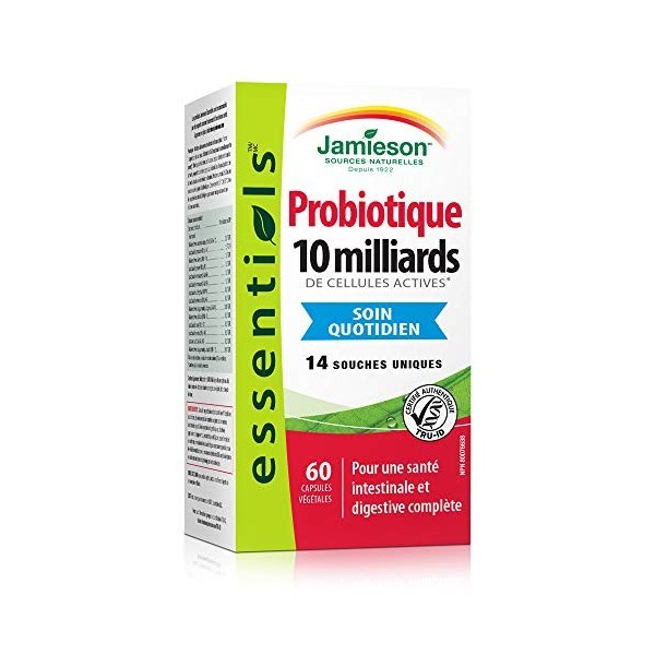 Jamieson Probiotic 10 Billion 60 Capsules