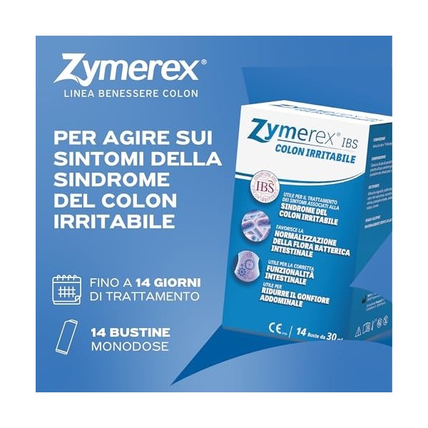ZYMEREX IBS Colon Irr.14Bust. Bactéries et levures