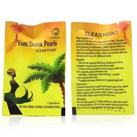 6 Perles de Yoni | Detox Vaginale, Candida, Mycose, Muguet, Vaginose Bactérienne VB, Infection à Levure, Traitement Prénatal 