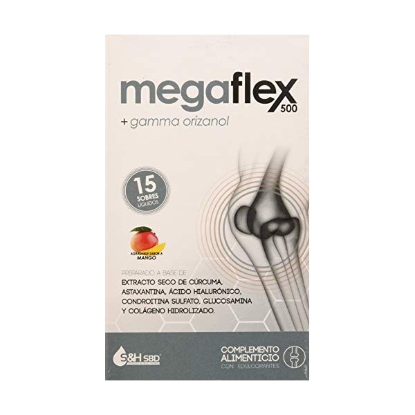 Science & Santé Sbd Megaflex 500 15 Sbrs Liquide - Lot de 1
