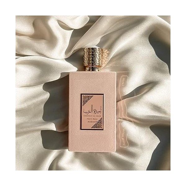 AYAT PERFUMES Eau de parfum AMEERAT AL ARABIA PRIVEE ROSE 100 ml – Fragrance Oriental Made in Dubai – Notes Fraise Musc Bois 