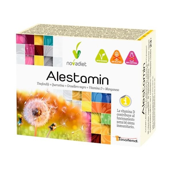 NOVADIET ALESTAMIN 30vcaps. – gélules qui facilitent la supplémentation quotidienne, contribue au fonctionnement normal de l’