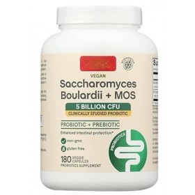 N.Omegas Formulas Saccharomyces Boulardii Plus MOS 180 gélules