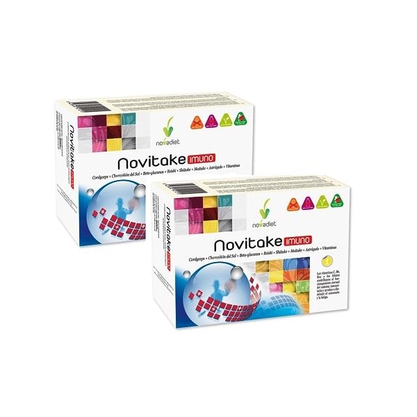 Lot de 2 unités - Novitake Imuno 20 flacons - Novadiet