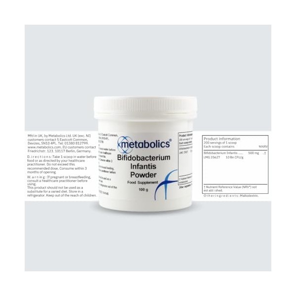 B. Bacterium Infantis Poudre pot de 100 g LMG25627