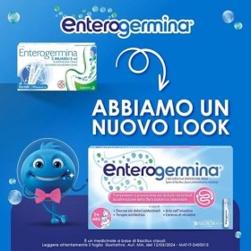 Enterogermina - Fabriqué en Italie - 20 fioles