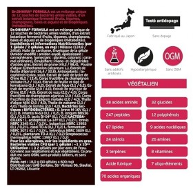 Dr. OHHIRA® DELUXE – 100 Mds CFU – Complément Gut Health – Probiotiques, Prébiotiques, Postbiotiques OM-X® – 5 Ans Fermentati...