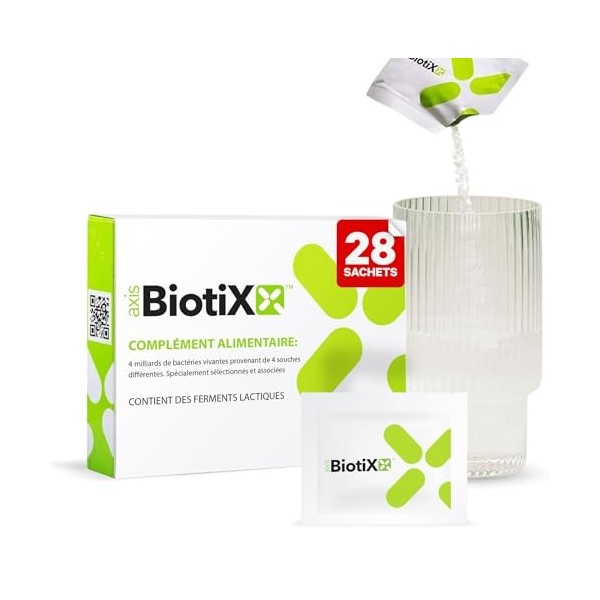 AxisBiotix-Ps Complément Alimentaire Probiotique Multi-Souche Puissant et Naturel | Soulage les Symptômes du Psoriasis | Rédu