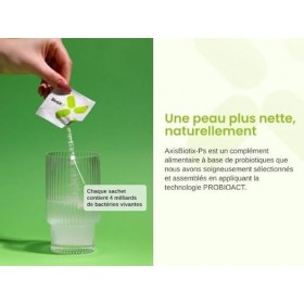 AxisBiotix-Ps Complément Alimentaire Probiotique Multi-Souche Puissant et Naturel | Soulage les Symptômes du Psoriasis | Rédu