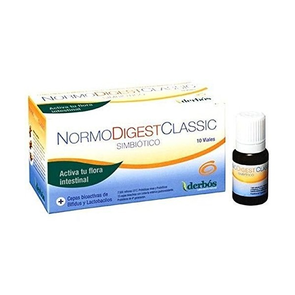 Normodigest Classic 10 flacons de Derbos