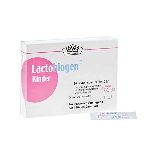 Lactobiogen Kinder Portionsbeutel, 30 pc Sachets