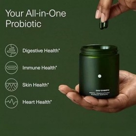 Synbiotique et prébiotique quotidiens pour femmes et hommes, soutiennent le confort et léquilibre intestinaux, limmunité, l